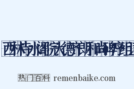西林寺水阁院大德齐朗和尚碑序组词是什么意思的图片
